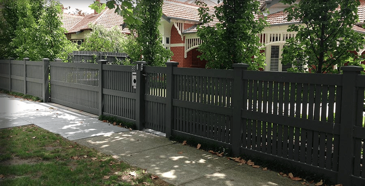 Timber picket Fences and Gates